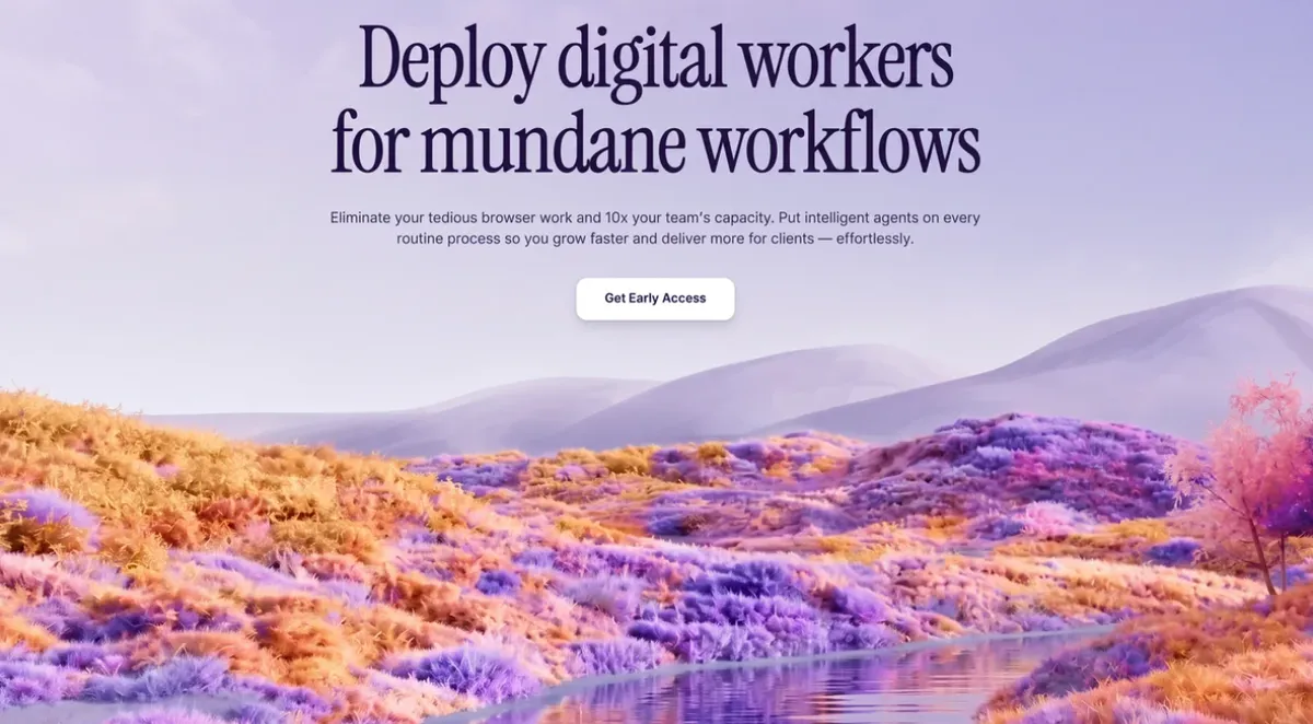 Digital Workers — website design