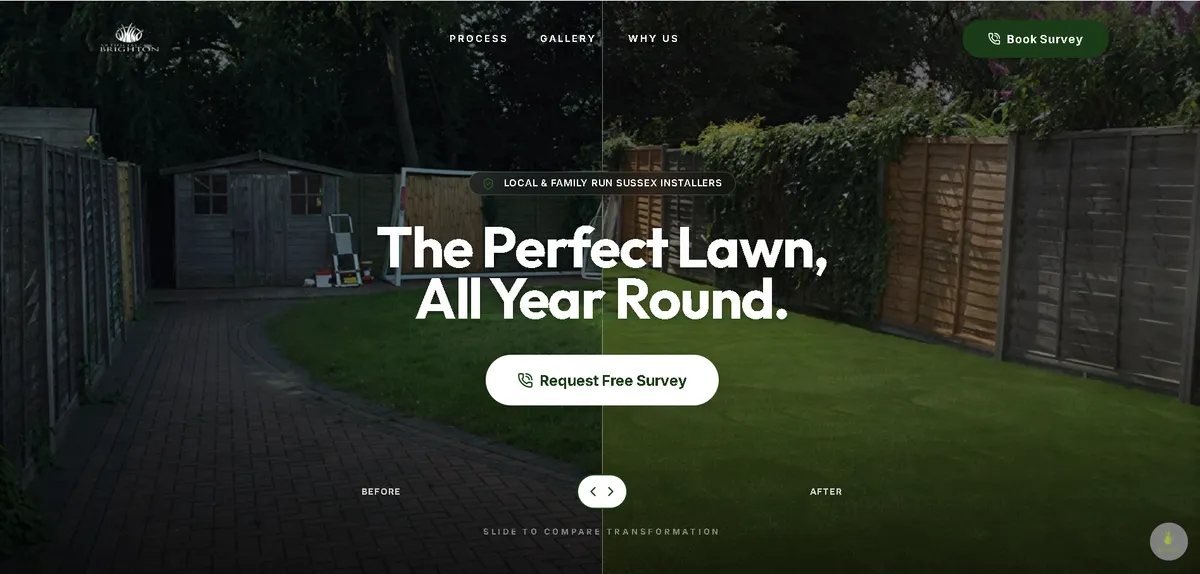 Meadow Brighton — website design